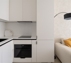 Двухкомнатные апартаменты LUX с одной спальней (2 этаж) в Real Apartments Sochi