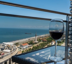Апартаменты c 1 комнатой с видом на море в Orbi Sea Towers Hotel Official 