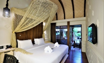 Двухместный номер Garden Deluxe двуспальная кровать в Sawasdee Village