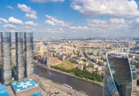 Апартаменты Апартаменты с Видом на Кремль и Город Москва-Сити в Москве