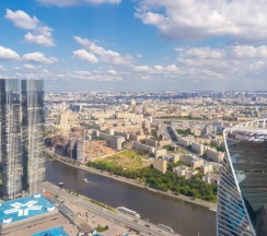 Апартаменты в Апартаменты с Видом на Кремль и Город Москва-Сити