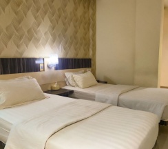 Двухместный номер Deluxe 2 отдельные кровати в Kaliban Hotel