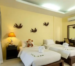 Двухместный номер Deluxe с видом на сад 2 отдельные кровати в Secret Cliff Resort Phuket