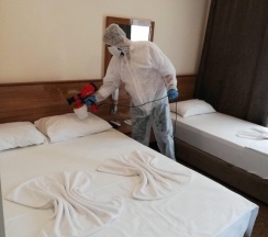 Четырёхместный номер Standard в Cagan Hotel