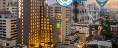 Двухместный номер Deluxe с видом на город 2 отдельные кровати в Novotel Bangkok Sukhumvit 4