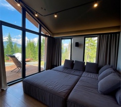 Дом «SILVER» с банным чаном на террасе в Luxe House