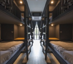 Кровать в общем номере в Chingcha Bangkok - Hostel