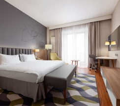 Реновированный Люкс с 1 спальней и доступом в lounge-зону в Edge Seligerskaya-Moscow