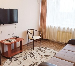 Номер комфорт с 1 двуспальной кроватью в Smart Hotel KDO Миасс