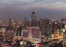 Люкс c 1 комнатой с видом на город в Aloft Bangkok Sukhumvit 11