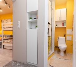 Апартаменты студия Yellow studio by the sea в Посутки