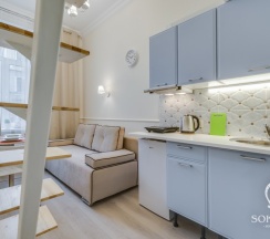 Двухуровневая студия стандарт 4 рах в Sokroma Элегант