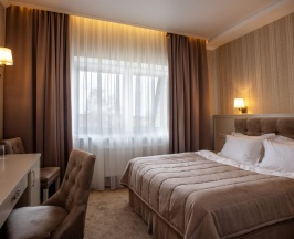 Номер стандарт с 1 двуспальной кроватью в Аура