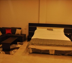 Двухместная студия двуспальная кровать в Panda Hotel Apartments