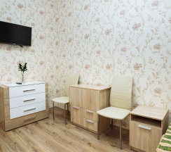 Двухместный "Бизнес" (общий) с двумя кроватями в Комфорт