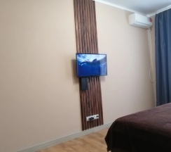 Двухместные апартаменты с балконом и с видом на город (двуспальная кровать) в Квартира Уютная Квартира