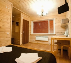 Double Room (одна двуспальная кровать) в Верховье