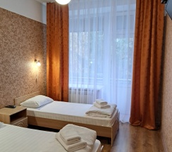 Стандартный номер с 2 односпальными кроватями в Лесные Дали