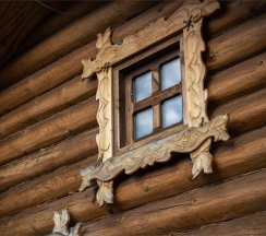 Русская баня на дровах в Аристократ