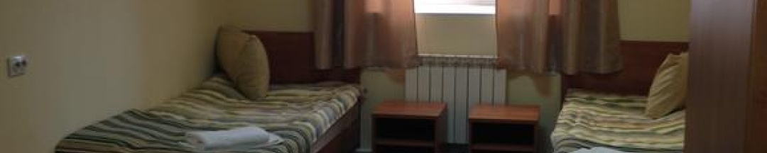 Кровать в 3-местном общем номере в Спорт-отель