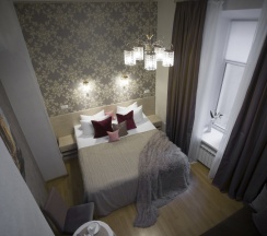 Люкс | Балерина (2+1) с высокой кроватью (180 см)  и односпальным диванчиком в Veneta rooms guesthouse