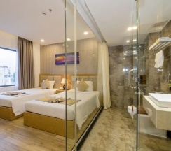 Двухместный номер Superior с видом на город 2 отдельные кровати в Helios Boutique Hotel & Spa