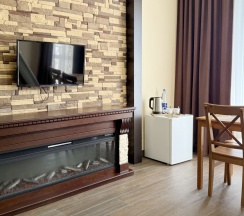 2х комнатный 4х местный номер с камином в Alpen House