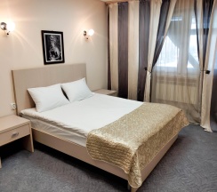 Номер комфорт с 1 двуспальной кроватью в Smart Hotel KDO Тюмень