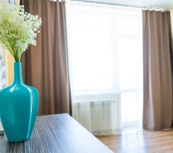 Двухуровневый семейный номер с балконом на 3-4 гостей и видом на море (корпус Б) в Оптимист