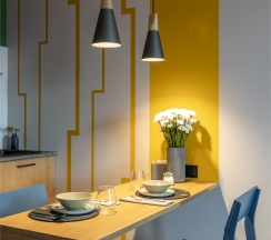 Студия с одной большой кроватью в Apartments&Hotel Trend
