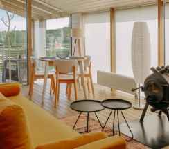 Барнхаус Люкс с банным чаном в Лес&Сад