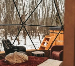 Геокупол Стоунхедж в Вазуза Лав