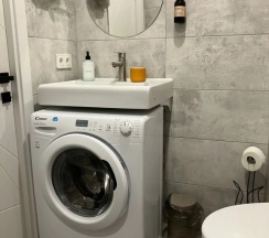 Двухместные апартаменты Superior c 1 комнатой с красивым видом из окна (двуспальная кровать) в Olive Apart