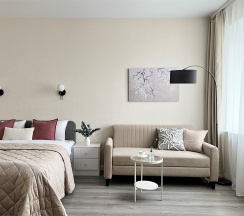 "North Lake" Квартира-студио (Метро Озерки/Просвещения, 10 минут пешком) в Rauktis apartments