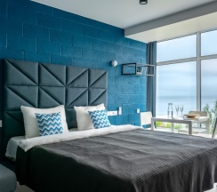 Panorama sea view Suite (Панорамный вид на море, до 4 гостей), Станюковича 48/5 в Vvo apartments group