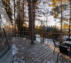 Купол «Карельский лес» в Aldi-Karelia