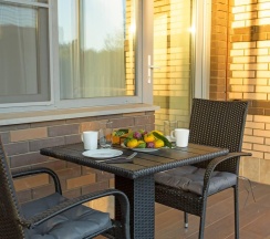 3-местные 1-комнатные апартаменты люкс г.Троицк, Прибрежная 17 в Дом у реки