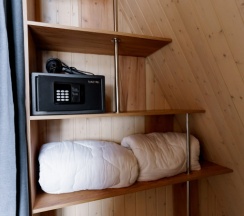 Шестиместный коттедж с красивым видом из окна в Beta