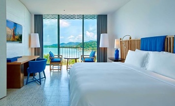 Двухместный номер Bay двуспальная кровать в COMO Point Yamu, Phuket