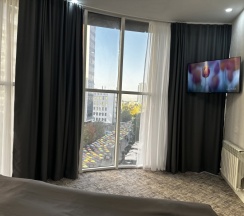 Люкс с панорамным видом на бульвар в Sintem Premium Hotel
