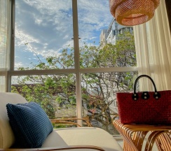 Двухместный семейный номер Deluxe с видом на горы в Sino House Phuket Hotel