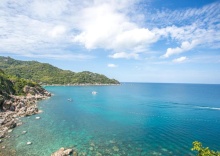 Трёхместный номер Deluxe c 1 комнатой с видом на сад односпальная кровать в Sai Daeng Resort Koh Tao