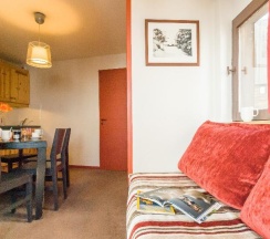 Четырёхместная студия с балконом в Résidence Pierre & Vacances Avoriaz Saskia Falaise