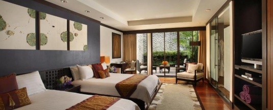 Двухместный номер Deluxe с видом на море 2 отдельные кровати в Dusit Thani Laguna Phuket