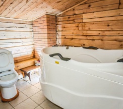 Дом с мангальной зоной в Дом на Телецком