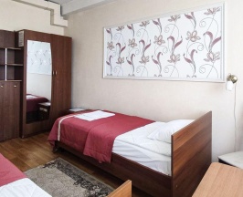 Номер эконом с 2 односпальными кроватями в Smart Hotel KDO Миасс