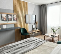 1-комнатные апартаменты люкс в Zavidovo design apartment (Апартаменты дизайн Завидово)