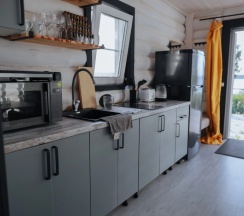 Люкс с красивым видом из окна в Банный остров