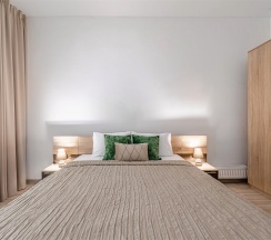 Двухкомнатные улучшенные апартаменты в Сибирские номера