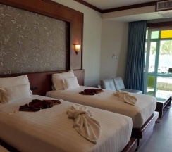 Двухместный люкс двуспальная кровать в Erawan Hotel